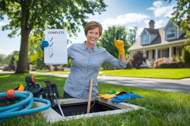 homeowner follow the DIY Septic Maintenance: A Beginner’s Guide an complete the job