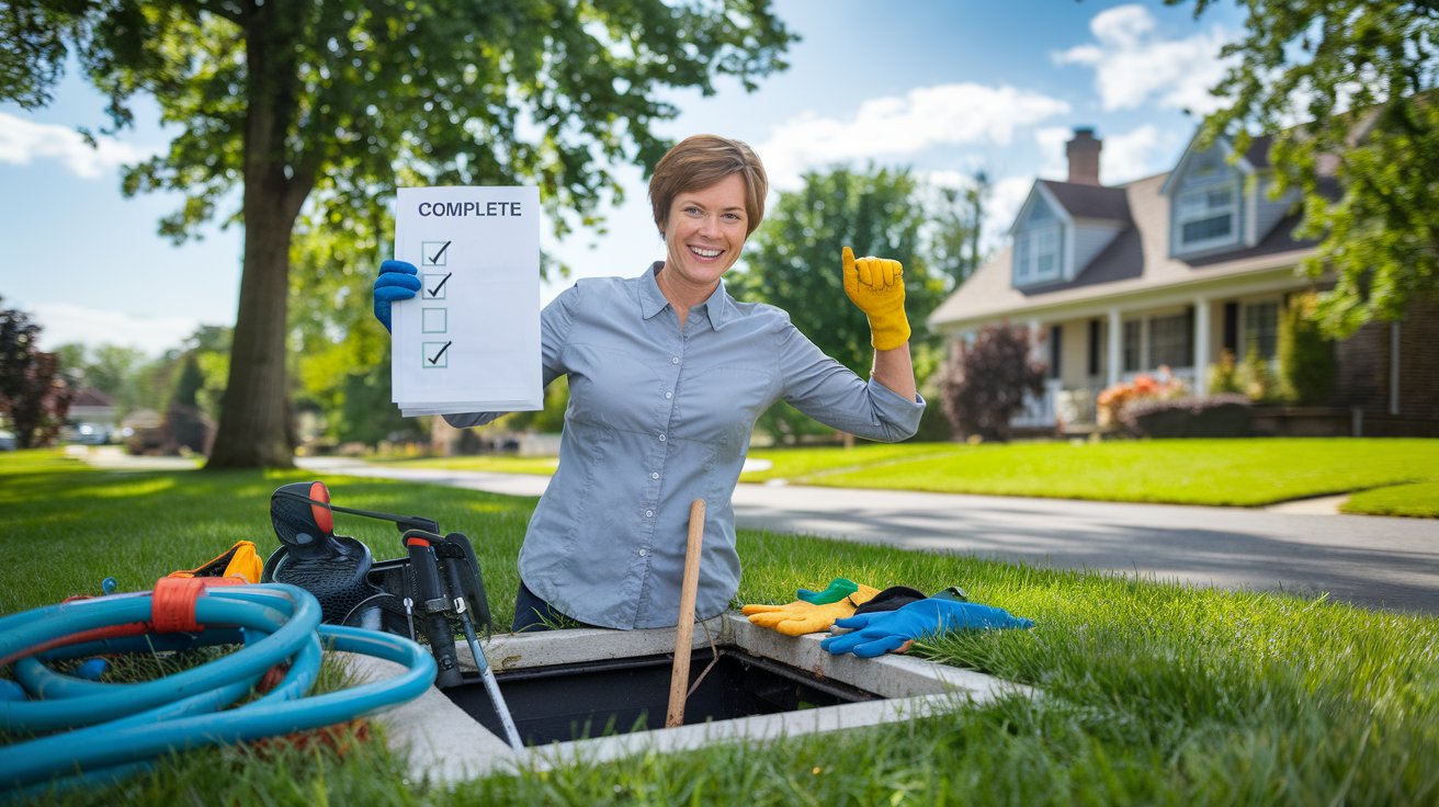 homeowner follow the DIY Septic Maintenance: A Beginner’s Guide an complete the job