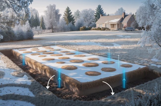 Managing Drain Field During Winter