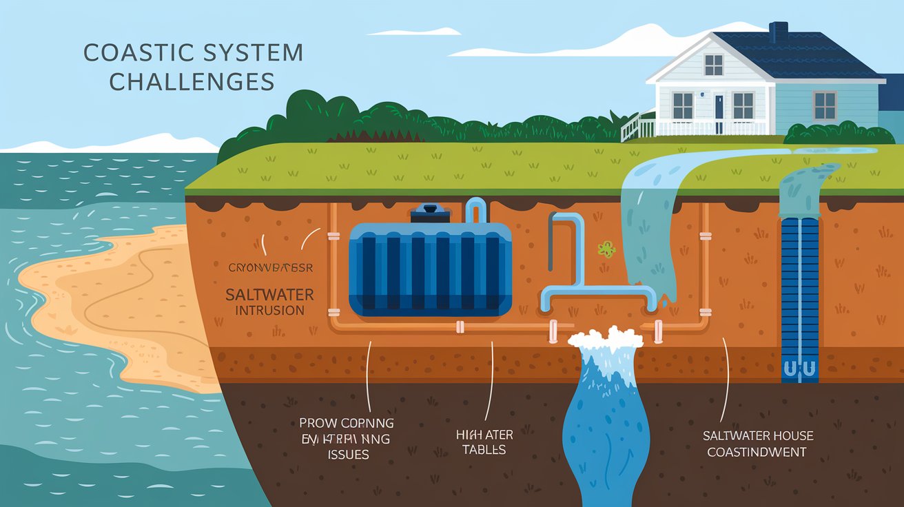 Common Problems in Coastal Areas Infographics