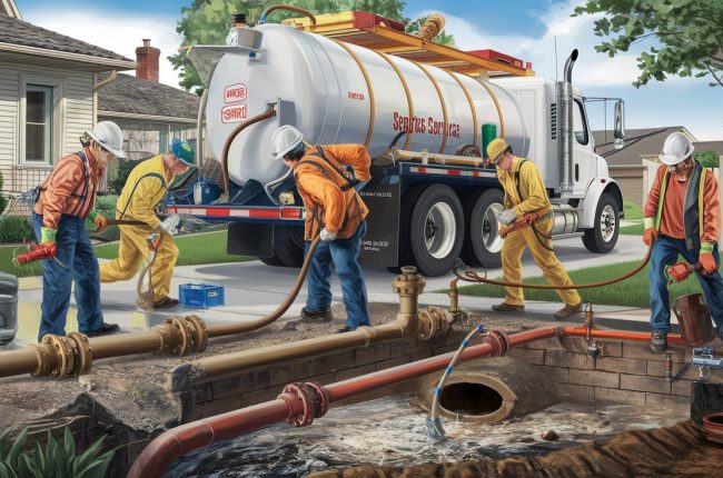 an inforgraphics on Emergency Septic Pumping: When It’s Needed