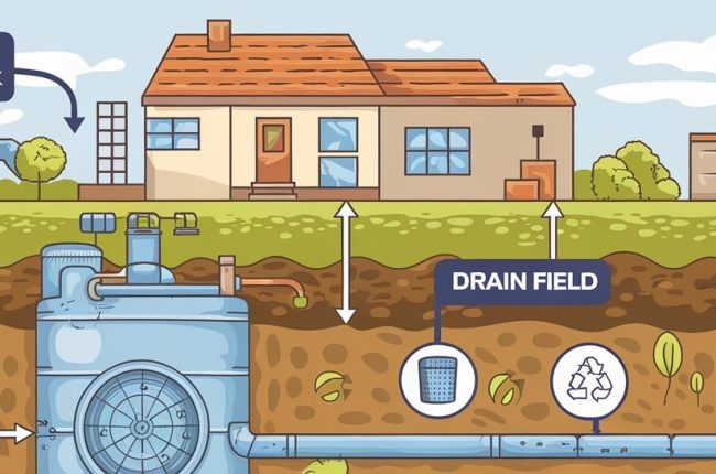 Average Maintenance Costs for Septic Systems. Infographics