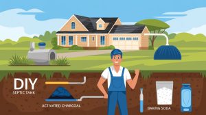 infographics about DIY Fixes for Septic Tank Odors