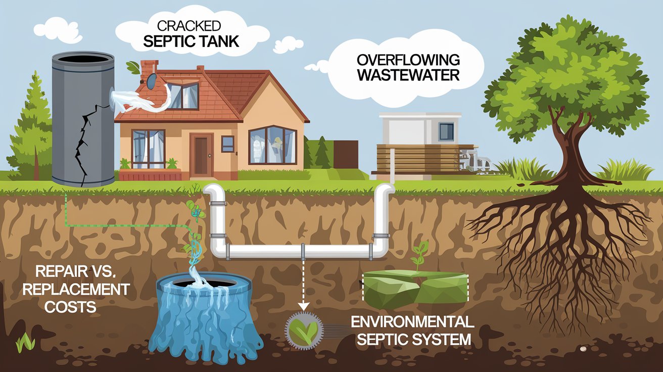 an infographic on Septic Tank Replacement