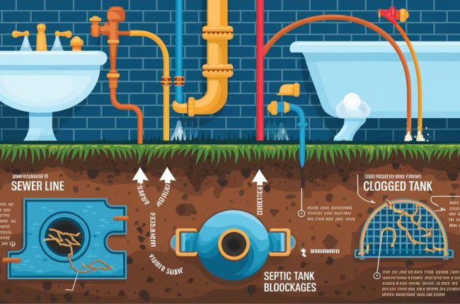 infographics on slow drains