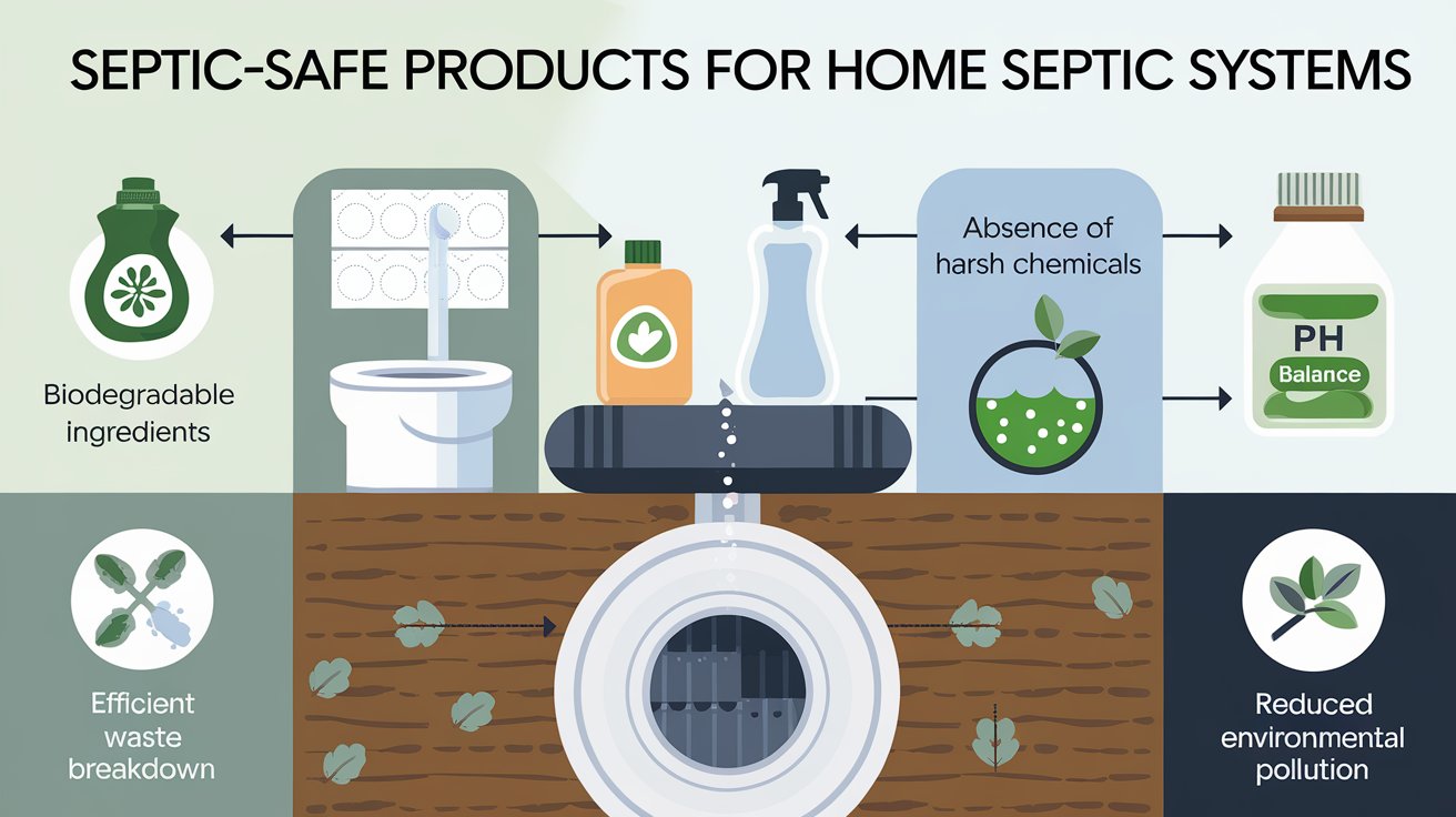 informatic chart about Septic-Safe Products