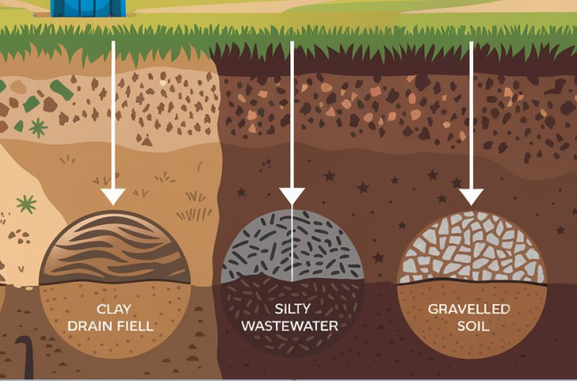 types of soil for septic systems