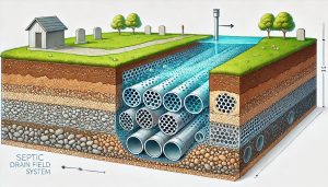 Pipes in Drain Fields
