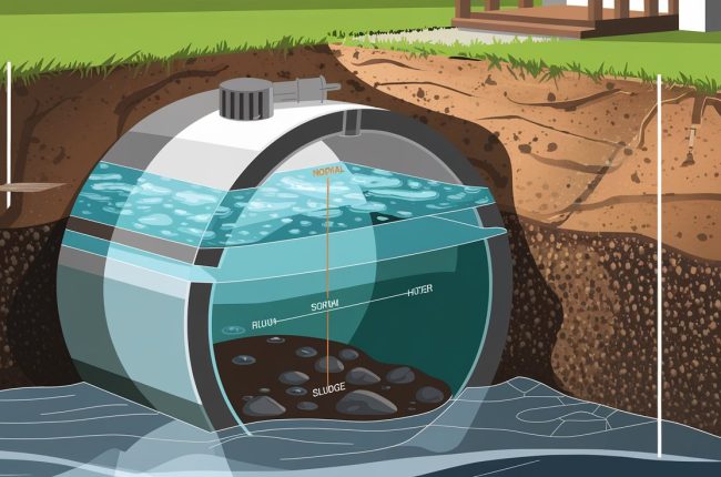 High Septic Tank Levels infographics