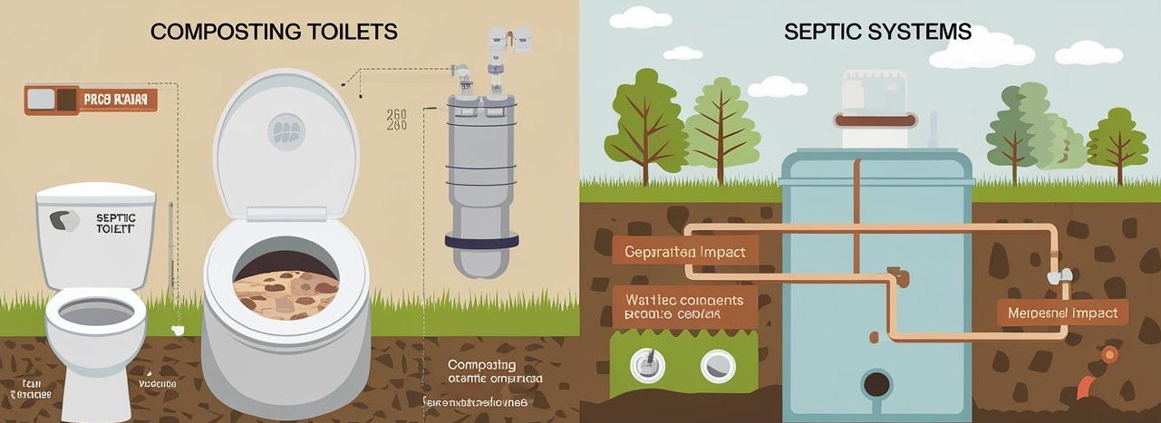 Composting Toilets vs. Septic Systems