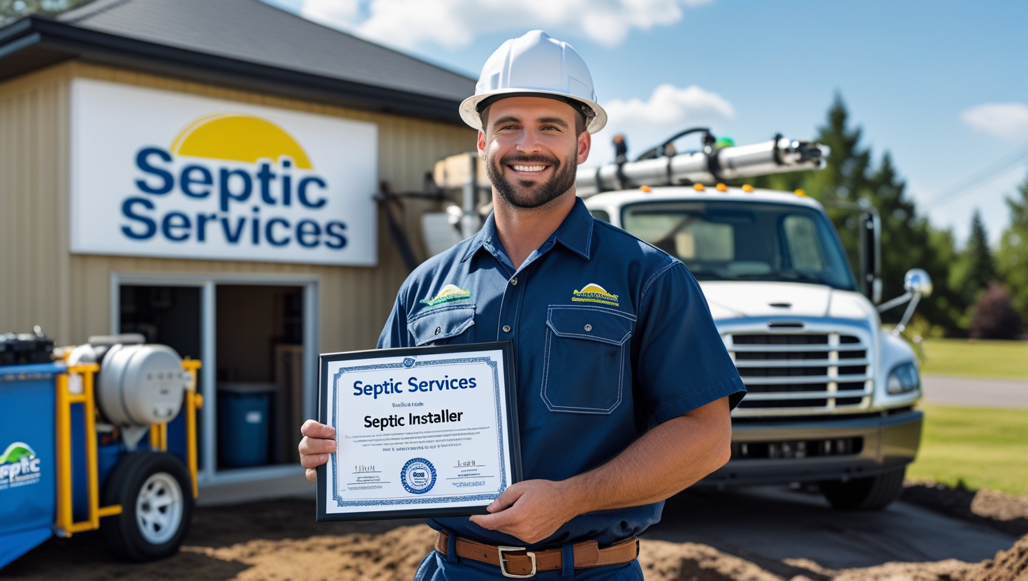 how to become a septic installer