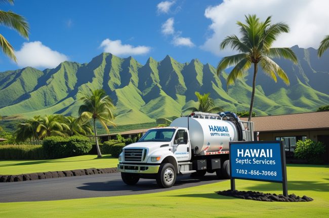 Hawaii septic system installation