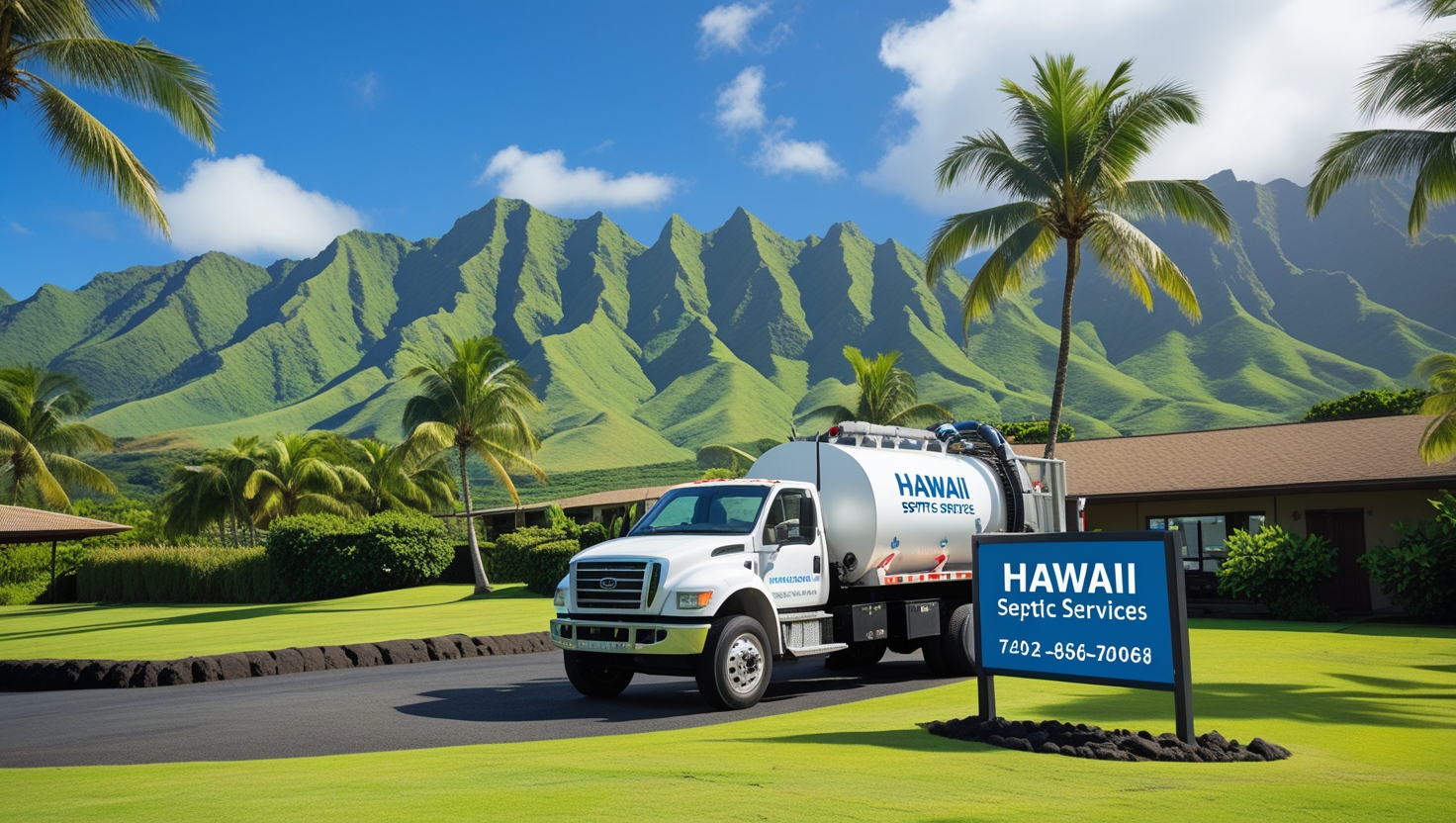 Hawaii septic system installation