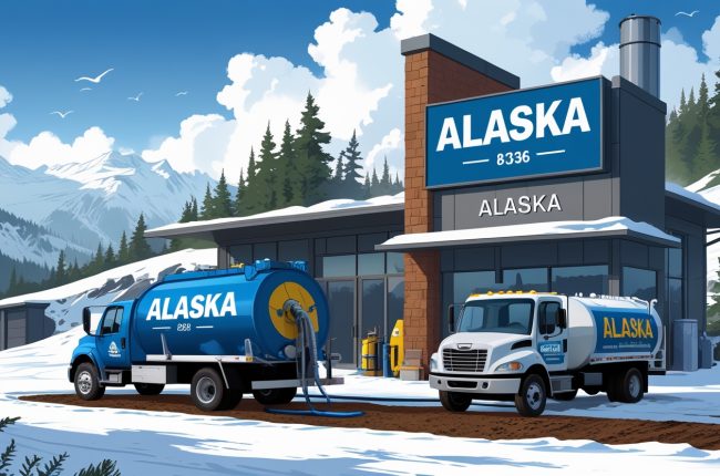 Alaska septic installation companies permafrost areas