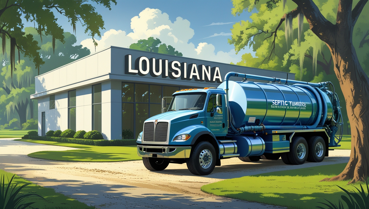 Louisiana septic system installation services