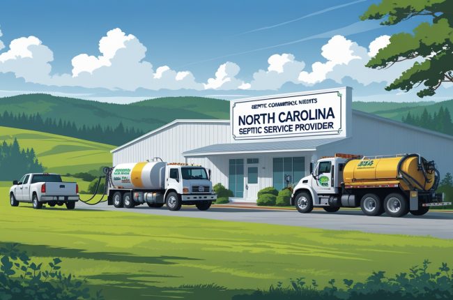 NC septic tank installation services