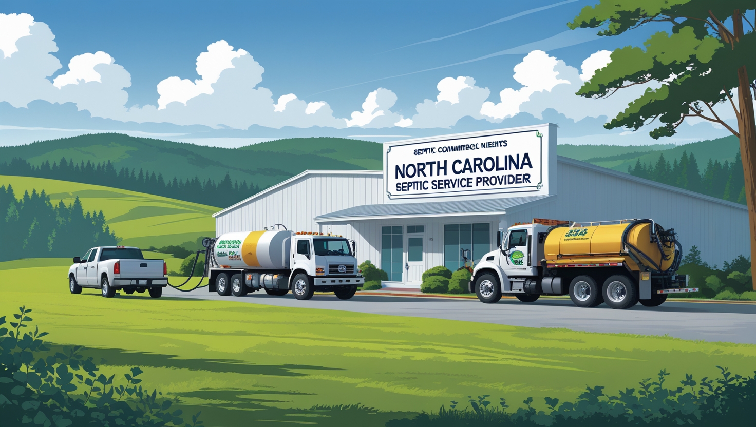 NC septic tank installation services