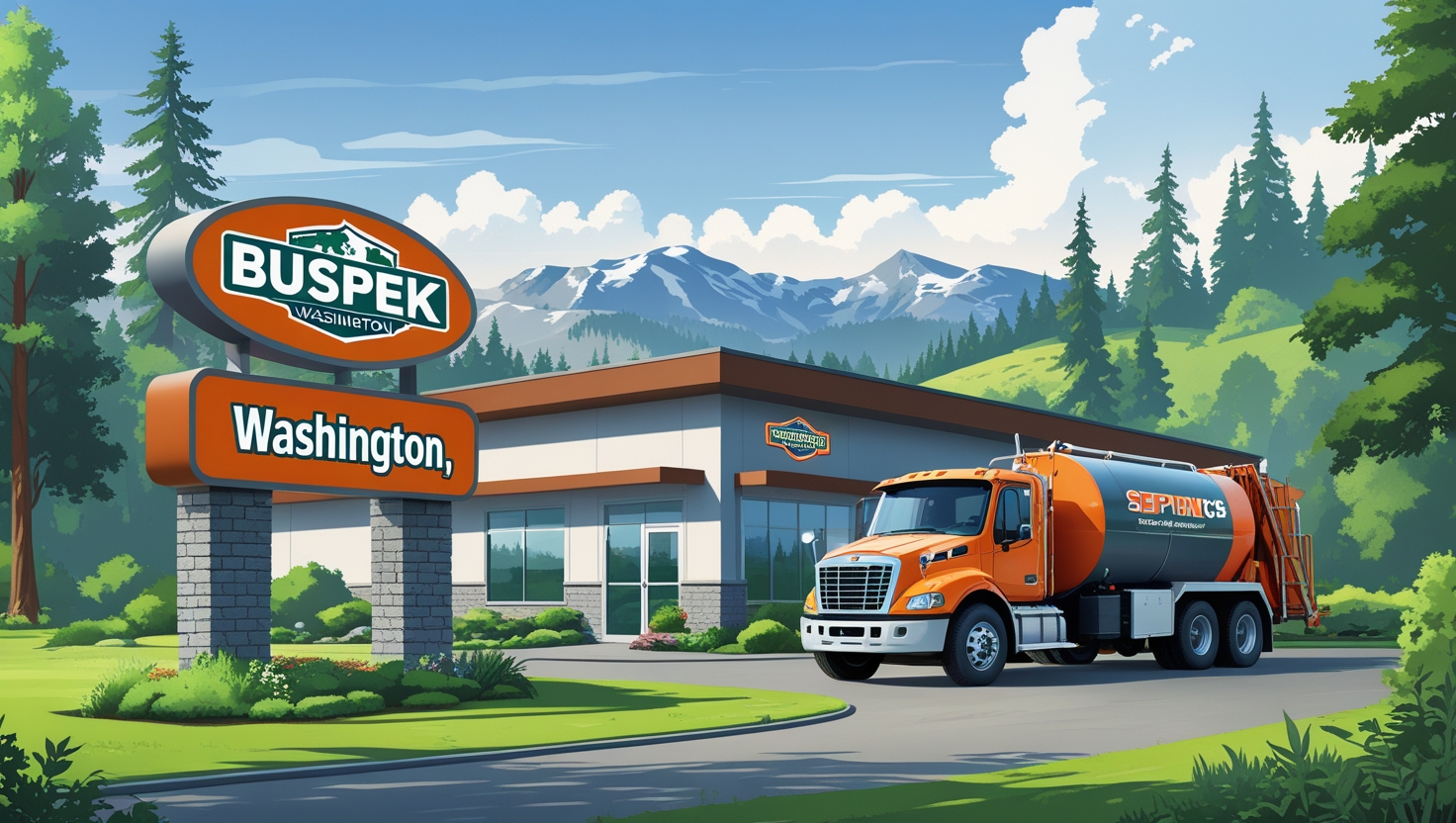 residential septic tank installation in Washington