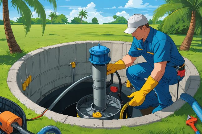 how to replace a septic pump in lake mary